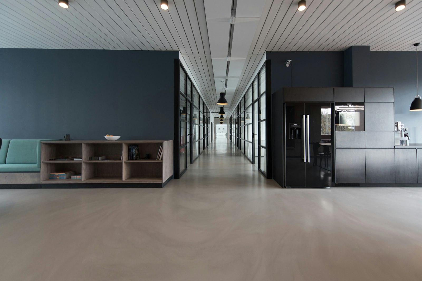 Modern office workspace representing TalentForge hiring dashboard